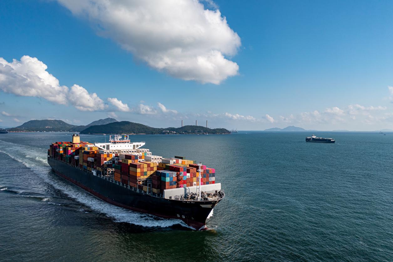 Fondo de calculadora logística